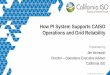 How PI System Supports CAISO Operations and Grid Reliability