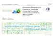 Business Analytics in Financial Services