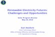 Renewable Electricity Futures: Challenges and ... - Energy