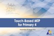 Touch-Based MTP for Primary 4 - Ministry of Education