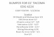 BUMPER FOR 01’ TACOMA EDG 4224