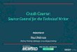 Crash Course: Source Control for the Technical Writer