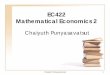 EC422 Mathematical Economics 2 - econ.tu.ac.th