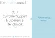 2017 Customer Support Performance & Experience Metrics 