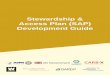 Stewardship & Access Plan (SAP) Development Guide