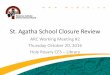 St. Agatha School Closure Review