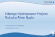 Kikonge Hydropower Project Ruhuhu River Basin