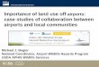 Importance of land use off airports case studies of 