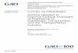 GAO-21-105202, COVID-19 PANDEMIC: Actions Needed to 