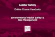 Online Ladder Safety Course Handouts
