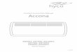 Product Instruction Manual Accona - HYCO