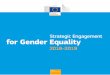 Strategic Engagement for Gender Equality