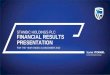 STANBIC HOLDINGS PLC FINANCIAL RESULTS PRESENTATION