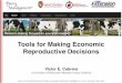 Tools for making economic reproductive decisions