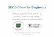 GEOS-Chem for Beginners