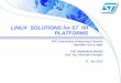 LINUX SOLUTIONS for ST IVI PLATFORMS