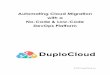 Automating Cloud Migration with a No-Code & Low-Code 