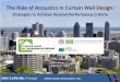 The Role of Acoustics in Curtain Wall Design - CEBQ