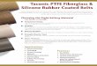 Taconic PTFE Fiberglass & Silicone Rubber Coated Belts