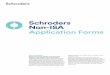 Schroders Non-ISA Application Forms