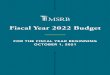 Fiscal Year 2022 Budget - msrb.org