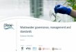 Wastewater governance, management and standards