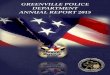 GREENVILLE POLICE DEPARTMENT ANNUAL REPORT 2015