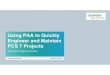 Using PAA to Quickly Engineer and Maintain PCS 7 Projects