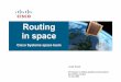 Routing in space