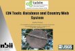 I3N Tools: Database and Country Web System
