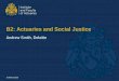 B2: Actuaries and Social Justice