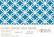 ELCT 201: Digital Logic Design - GUC