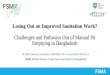 Losing Out on Improved Sanitation Work?