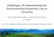Challenges of Implementing the Environmental Protection 