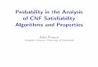 Probability in the Analysis of CNF Satisﬁability 