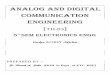 ANALOG AND DIGITAL COMMUNICATION engineering
