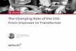 The Changing Role of the CIO: From Improver to Transformer