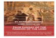 Palm Sunday of the Passion of the Lord March 27 - 28, 2021