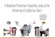 A Biodiesel Processor Feasibility study at the Imby Abath 