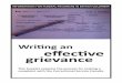 Writing an effective grievance - Prison Justice