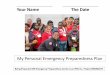 My Personal Emergency Preparedness Plan - Minnesota