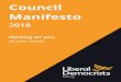 Council Manifesto
