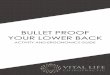 BULLET PROOF YOUR LOWER BACK