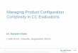 Managing Product Configuration Complexity in CC Evaluations