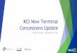 KCI New Terminal Project Update