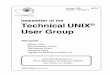 Technical UNIX' Users Group newsletter of the Technical 