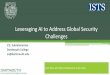 Leveraging AI to Address Global Security Challenges - Research