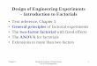 Design of Engineering Experiments Part 4 – Introduction to 