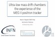Ultra-low mass drift chambers: the experience of the MEG 