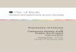 Expression of Interest - City of Ryde
